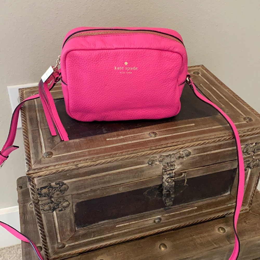Pink Kate Spade Over the Shoulder purse